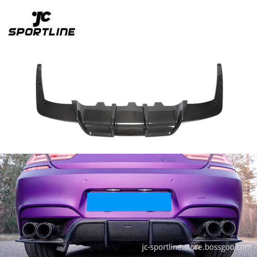 Carbon Fiber Rear Diffuser Spoiler for BMW 6 Series F06 F12 F13 M6 2013-2018